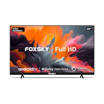 Foxsky 101.6 cm (40 inches) Full HD Smart LED TV 40FSFHS (Black)