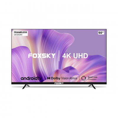 Foxsky 50 inches 4K Ultra HD Smart LED TV 50FS-VS