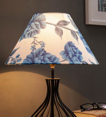 Foziq Blue Fabric Lamp Shade