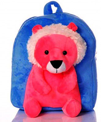 Frantic Premiun Soft Cute Cartoon Animal Travelling School Bag Soft Plush Backpacks Boys Girls Baby for 2 to 5 Years Baby/Boys/Girls Nursery, Preschool,Picnic