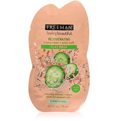 Freeman Rejuvenating Clay Mask - Cucumber + Pink Salt 15 ml