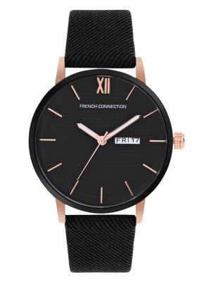 French Connection Analog Black Dial Mens Watch-FCN00034B