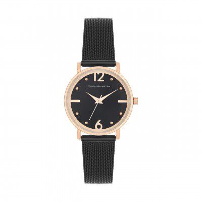 French Connection Analog Black Dial Womens Watch-FCN0006F-R