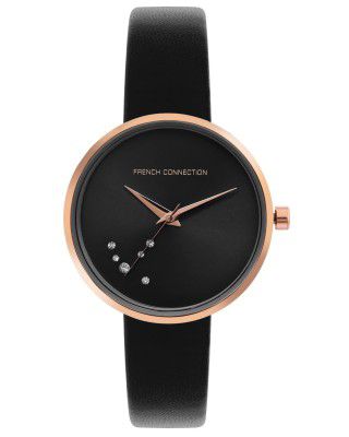 French Connection Analog Black Dial Women's Watch-FCL23-F