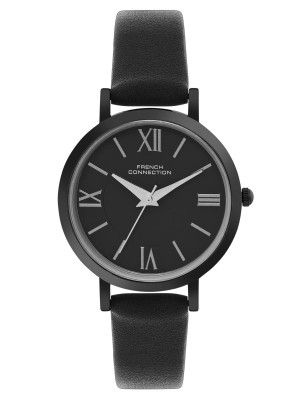 French Connection Analog Black Dial Womens Watch-FCN00037G