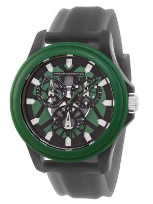 French Connection Analog Green Dial Mens Watch-FC178B.2