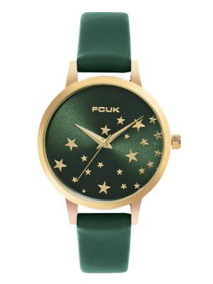 French Connection Analog Green Dial Women's Watch-FK00024E