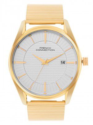 French Connection Analog Silver Dial Men's Watch-FCN056A