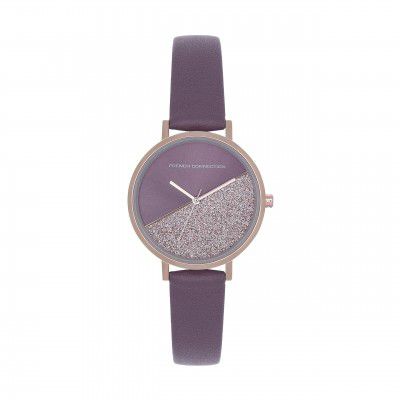 French Connection Analog Women's Watch (Dial Colored Strap)