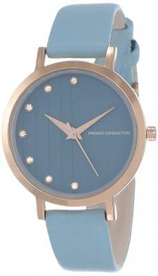 French Connection Analog Women's Watch (Dial Colored Strap)