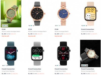 French Connection Watches Start at Rs.999