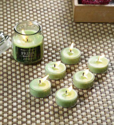 Fresh Bamboo (Set Of 7) Scented Candles