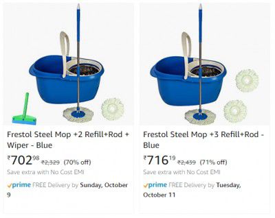 Frestol Steel Mop upto 70% off