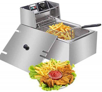 FROTH & FLAVOR Electric Deep Fryer 6 LTR Copper Element