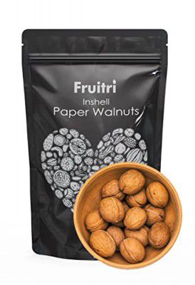 Fruitri California Inshell Paper Walnuts - 500g Premium walnut Dry Fruits