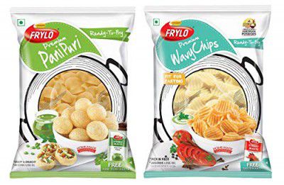 Frylo Premium Dehydred Potato Wavy Chips with Tomato Test