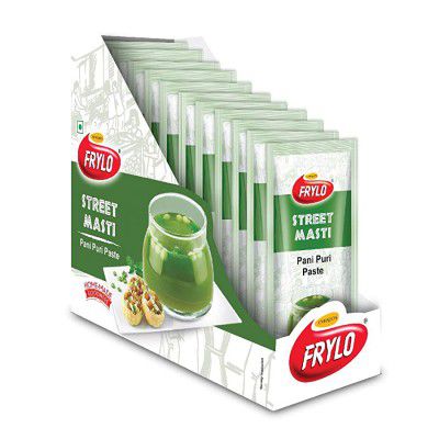 Frylo Street masti panipuri Paste Combo Pack of 12 (40gm Each)