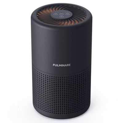 FULMINARE Air Purifiers for Home, H13 True HEPA Air Filter, Portable Air Purifier with Nightlight Speed Control