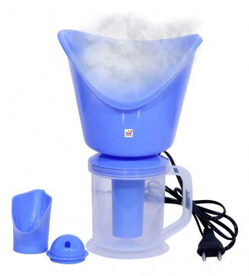 Fun Homes 3-in-1 Plastic Steam Vaporizer Nozzle Inhaler Facial Steamer (HS39FUNH022874)