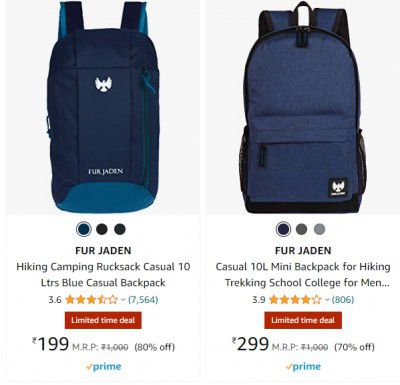 FUR JADEN Backpack upto 80% off