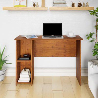 FURLAY Focusa Study Table | 1 Year Warranty | Solid Engineered Wood Desk for Adults & Students | Free Installation | Computer & Office Table (Woodland)