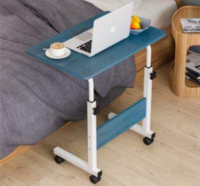 Furn Master Wood Portable Laptop Table (Finish Color - Blue)