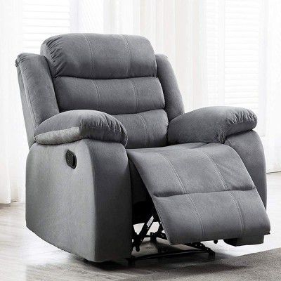 FURNY Rochas 1 Seater Fabric Premium Recliner  