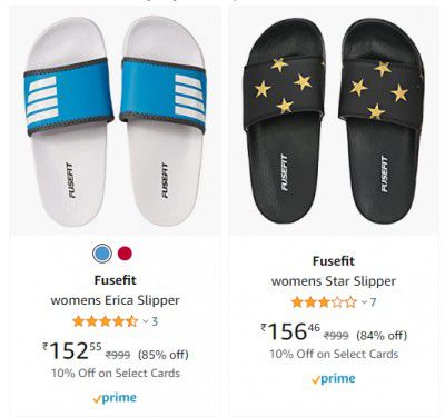 Fusefit womens Slipper upto 80% off