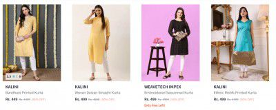 Fusion Wear for Women Upto 90% Off