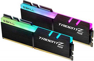 G.SKILL Trident Z RGB 32GB (2 * 16GB) DDR4 3200MHz CL16-18-18-38 1.35V Desktop Memory RAM - F4-3200C16D-32GTZR