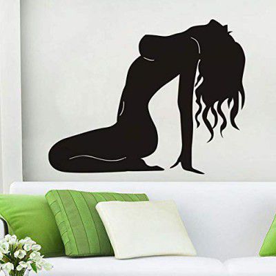 GADGETS WRAP Naked Sex Lady Pose Wall Decals Modern Art Wall Sticker for Girl Bedroom Murals Vinyl Wallpaper Removable Home Decoration