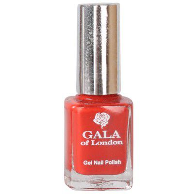 Gala of London Gel Nail Polish, Red Chilly, 9ml