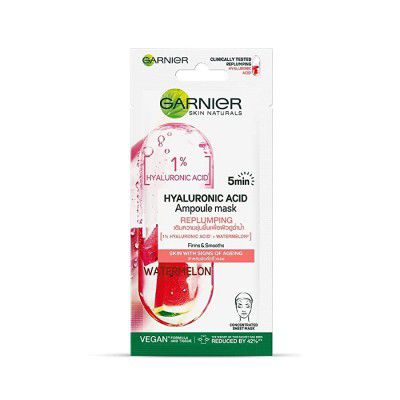 Garnier Hyaluronic Acid Ampoule Face Sheet Mask With Watermelon