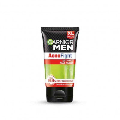 Garnier Men, Anti-Pimple Face Wash, Repairs Skin & Balances Oils, AcnoFight, 150 g