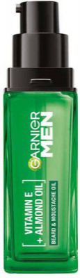 Garnier Men Strong Beard & Moustache Oil - With Vitamin E and Almond Oil Hair Oil  (30 ml)