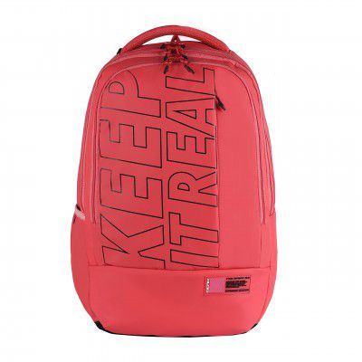 Gear Keep It Real 40L Large Water Resistant Casual Backpack (Pink-Black)