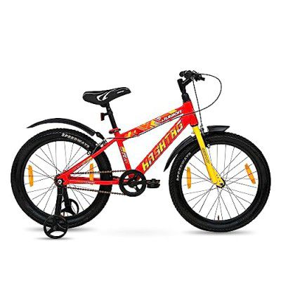 Geekay Hashtag Junior 20T Single Speed Kids Cycle - Red