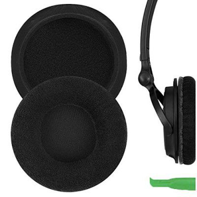 Geekria Earpads for Sony MDR-V150 V200 V250 V300 V400 ZX300 Headphones Replacement Ear Pad/Ear Cushion/Ear Cups/Ear Cover/Earpads Repair Parts with Repair Tool (Velvet Black)