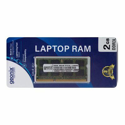 GEONIX 2GB RAM DDR3L 1600 MHZ Frequency for Laptop (10192022GB01)