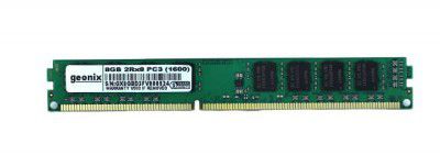 GEONIX RAM DDR3 8 GB (Dual Channel) PC SD RAM (GX 1600 MHZ)  (Green)