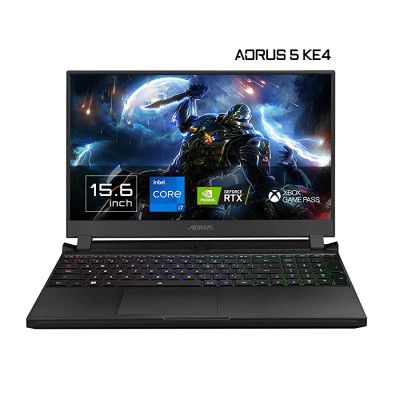 GIGABYTE AORUS 5 KE4 Intel Core i7-12700H 12th Gen RTX 3060 6GB Graphics Gaming Laptop (RX5MKE4)