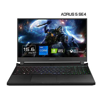 GIGABYTE AORUS 5 SE4 Intel Core i7-12700H 12th Gen RTX 3070 8GB Graphics Gaming Laptop (RX5MSE4)