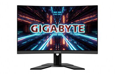 GIGABYTE G27QC A Gaming Monitor, 27" Curved, 165Hz, QHD, 88% DCI-P3 / 132% sRGB,HDR Ready