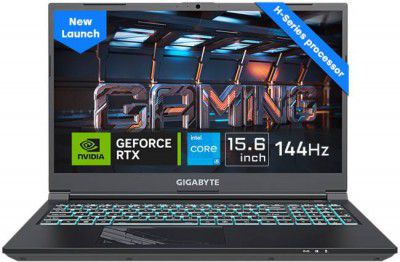 GIGABYTE Intel Core i7 12th Gen 12650H - (16 GB/512 GB SSD/Windows 11 Home/6 GB Graphics/NVIDIA GeForce RTX 4050) G5 MF-G2IN313SH Gaming Laptop  (15 inch, Black, 2.08 Kg)