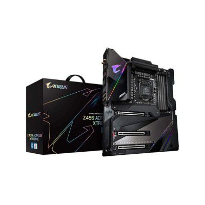 GIGABYTE Z490 AORUS Xtreme with 16 Phases Digital VRM with Intel Thunderbolt 3, Essential USB DAC, Intel Wi-Fi 6 802.11ax, AQUANTIA 10GbE LAN, Intel 2.5GbE LAN