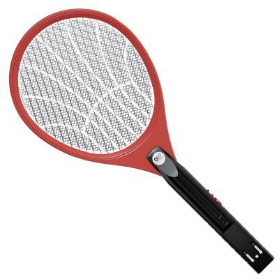 GIGAWATTS with GW Attack Mosquito Racket Electric Insect Handheld Fly Swatter Rechargeable 400mAh Battery Bugs Trap Bat for Indoor Home Outdoor with 6-Months Warranty