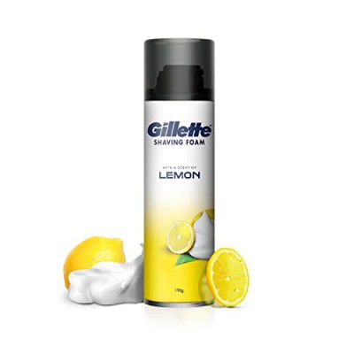 Gillette Classic Lemon Lime Pre Shave Foam - 196 gram