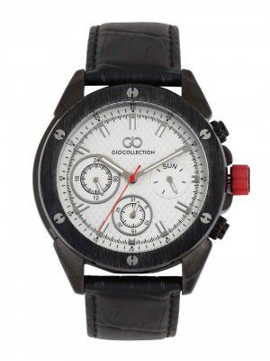 Gio Collection Multifunction White Dial Men's Watch - G1001-03