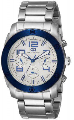 Gio Collection Multifunction White Dial Men's Watch-G1015-44