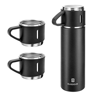 1pc Stainless Steel Thermal Mug With Handle, Can Be Heated On An Induction  Stove, Water Cup, Coffee Cup, Insulated Cup, Keep Warm & Cold For 12 Hours